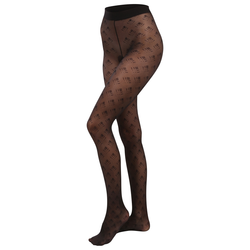 Dámské silonové punčochové kalhoty Golden Lady Graphic 30 DEN černé (156DDD 099A) S/M