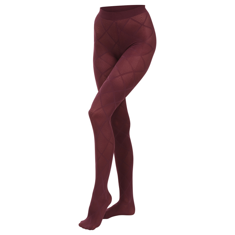 Dámské silonové punčochové kalhoty Golden Lady Illlusion 50 DEN červené (156EEE N01A) M/L