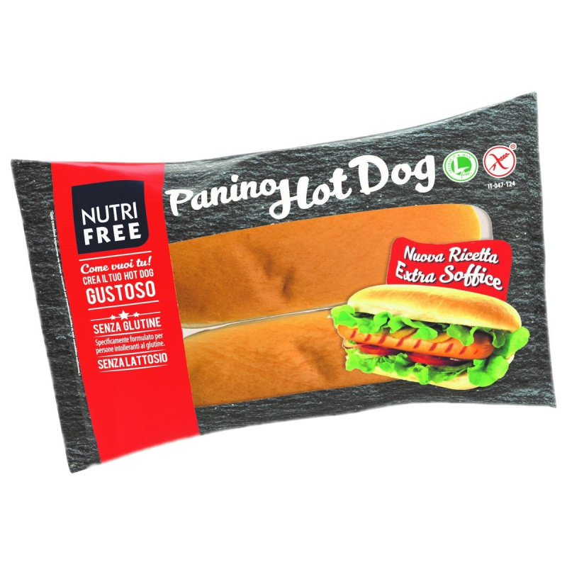 Nutrifree Hot dog žemličky bez lepku