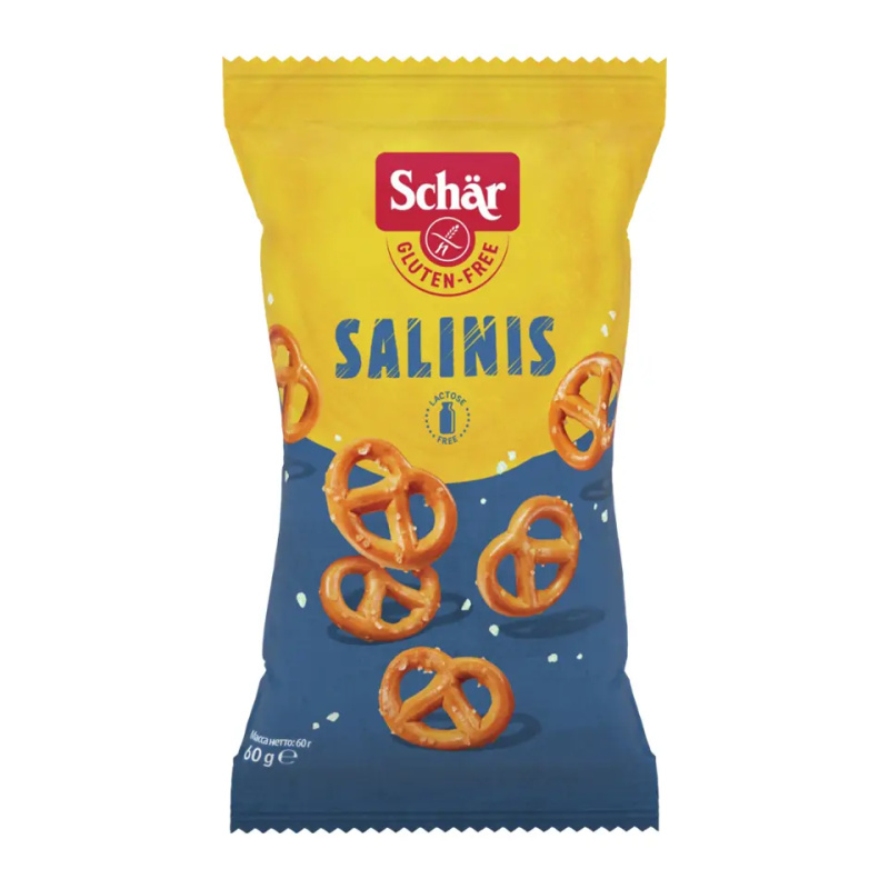 SCHÄR Salinis preclíky bez lepku 60 g