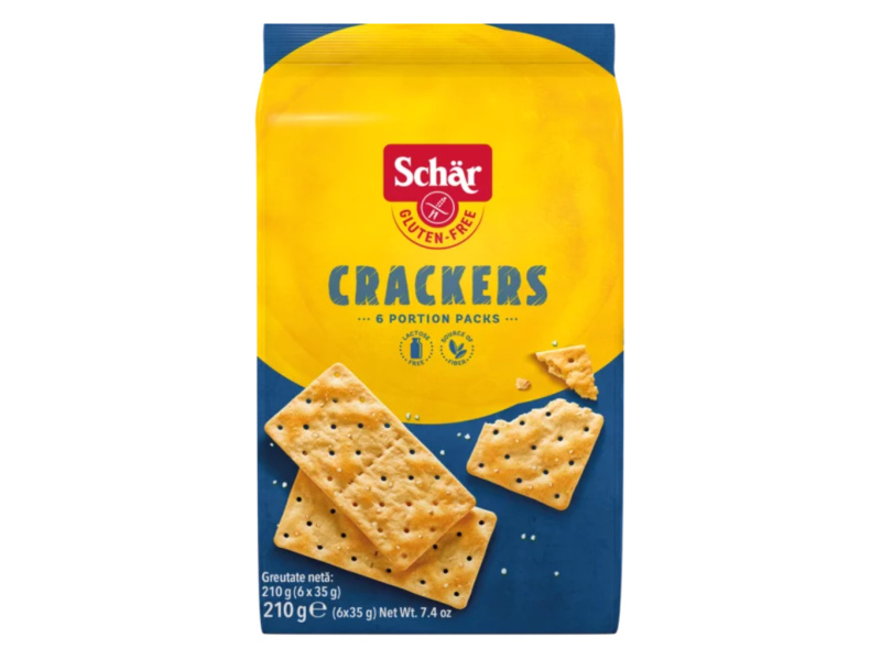 SCHÄR Crackers bezlepkové krekry 210 g