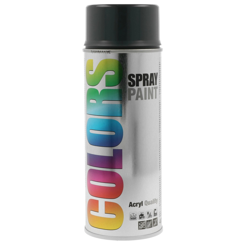 Lak ve spreji COLORS RAL 7016 antracitově šedá lesklá 400 ml
