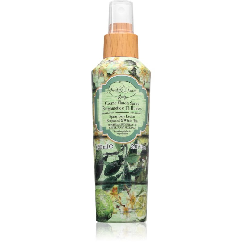 Rudy - Le Maioliche Bergamotto & White Tea tělový sprej 150 ml