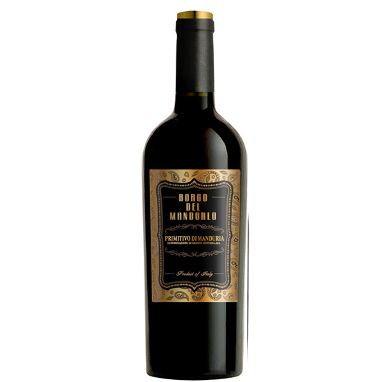 Borgo del Mandorlo Primitivo di Manduria DOC  14,5 % 0,75 l