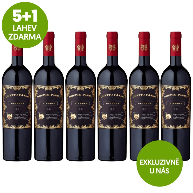 Doppio Passo Primitivo di Manduria Riserva DOC (6×0,75 l)