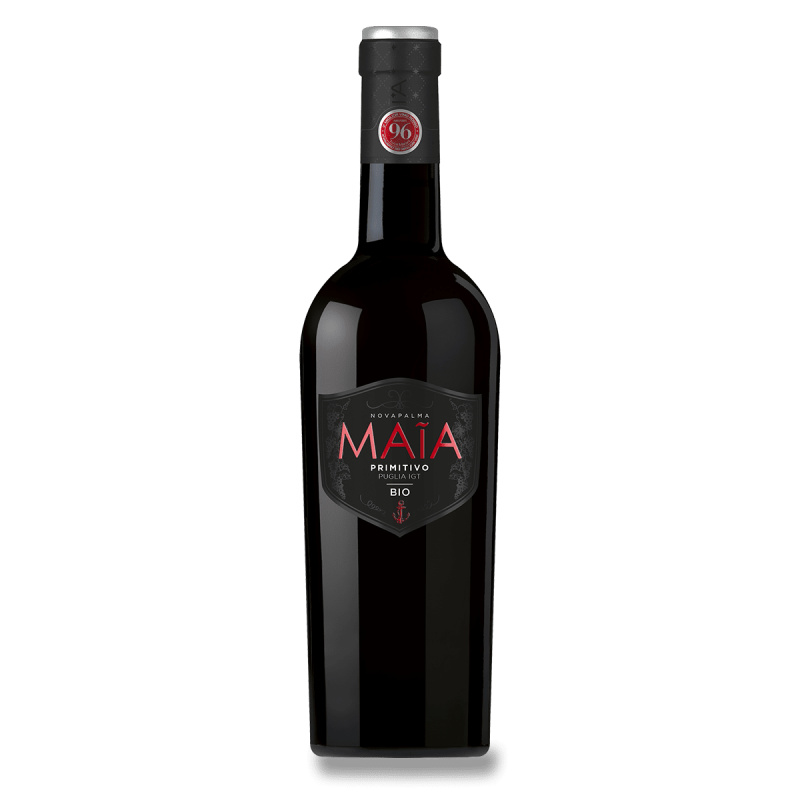 Maĩa Primitivo IGT Puglia Bio - červené víno - 0,75 l