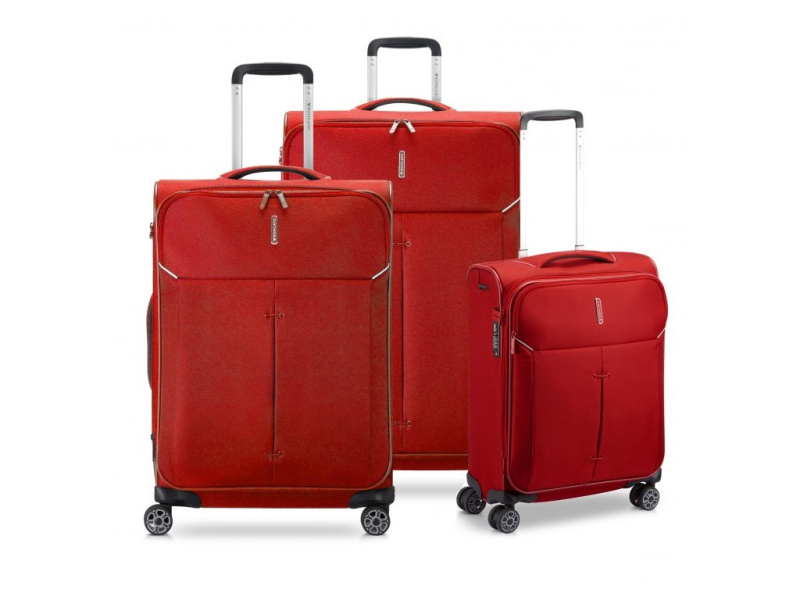 Roncato IRONIK 2.0 Sada 3 kufrů 55/65/75cm Červená