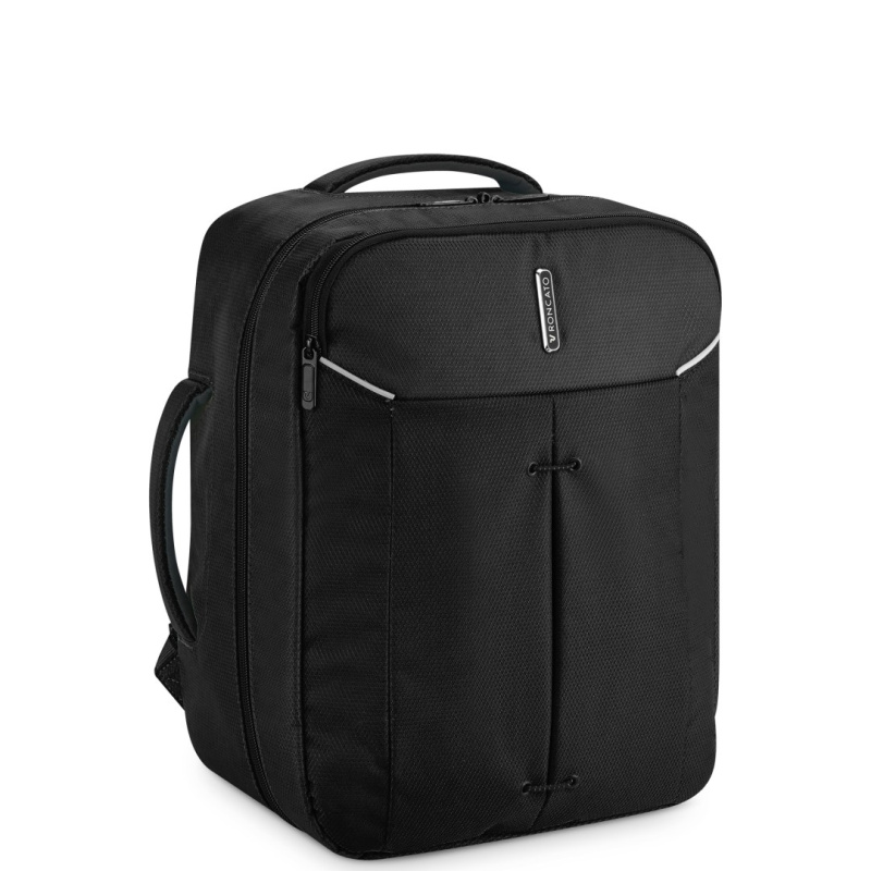 Roncato IRONIK 2.0 Batoh do kabiny Černá 40cm 24L