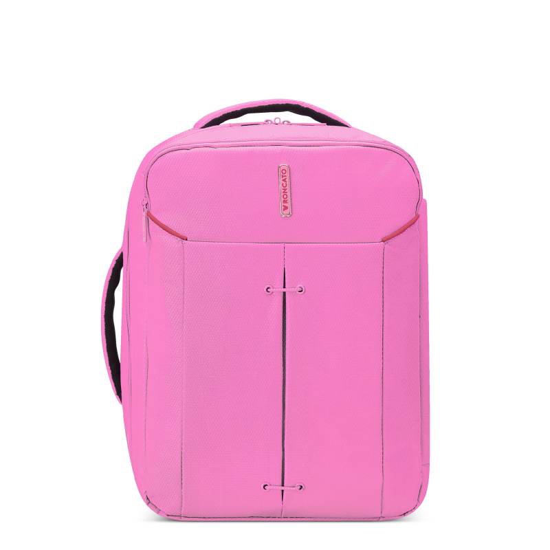 Roncato IRONIK 2.0 Batoh do kabiny spot Růžová 40cm 24L