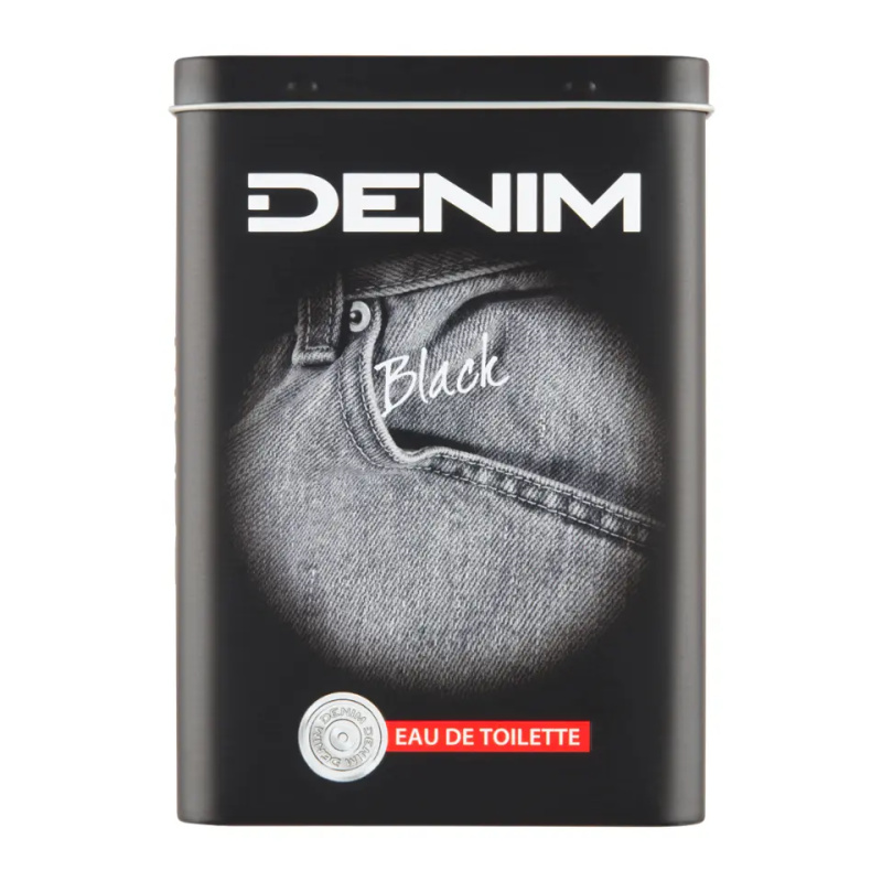 Denim EDT 100ml Black v plechovém boxu