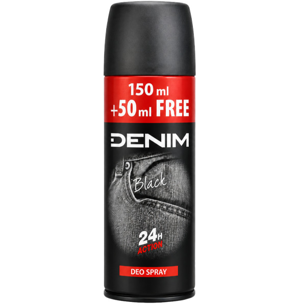 Denim deo 200ml Black