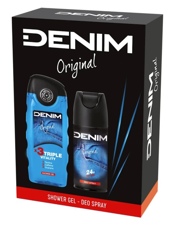 Denim Original - deodorant ve spreji 150 ml + sprchový gel 250 ml