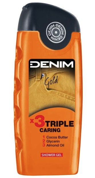 Denim Gold sprchový gel pro muže 250 ml