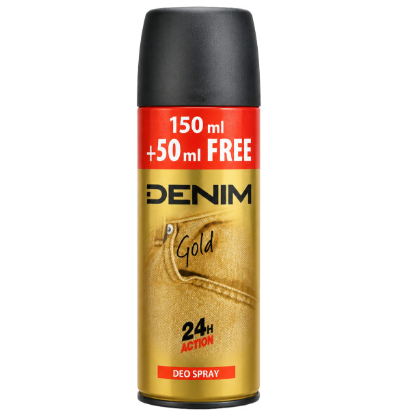 Denim deo 200ml Gold