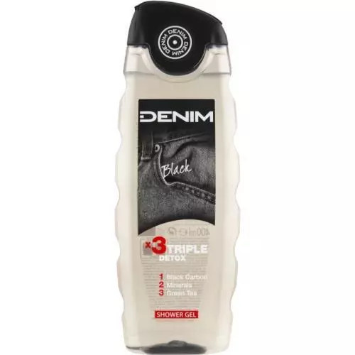 Denim Black sprchový gel pro muže 400 ml