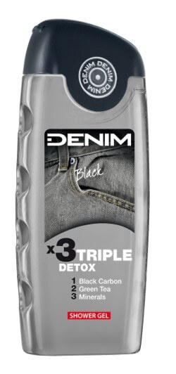 Denim Black sprchový gel pro muže 400 ml