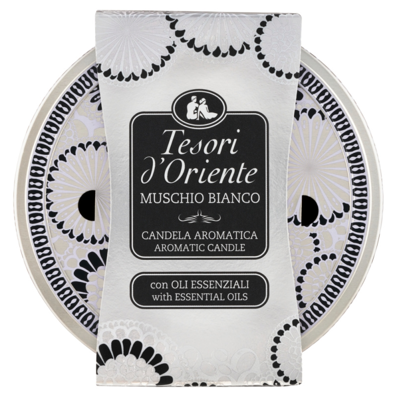 Tesori d´Oriente White musk - vonná svíčka - 200 g