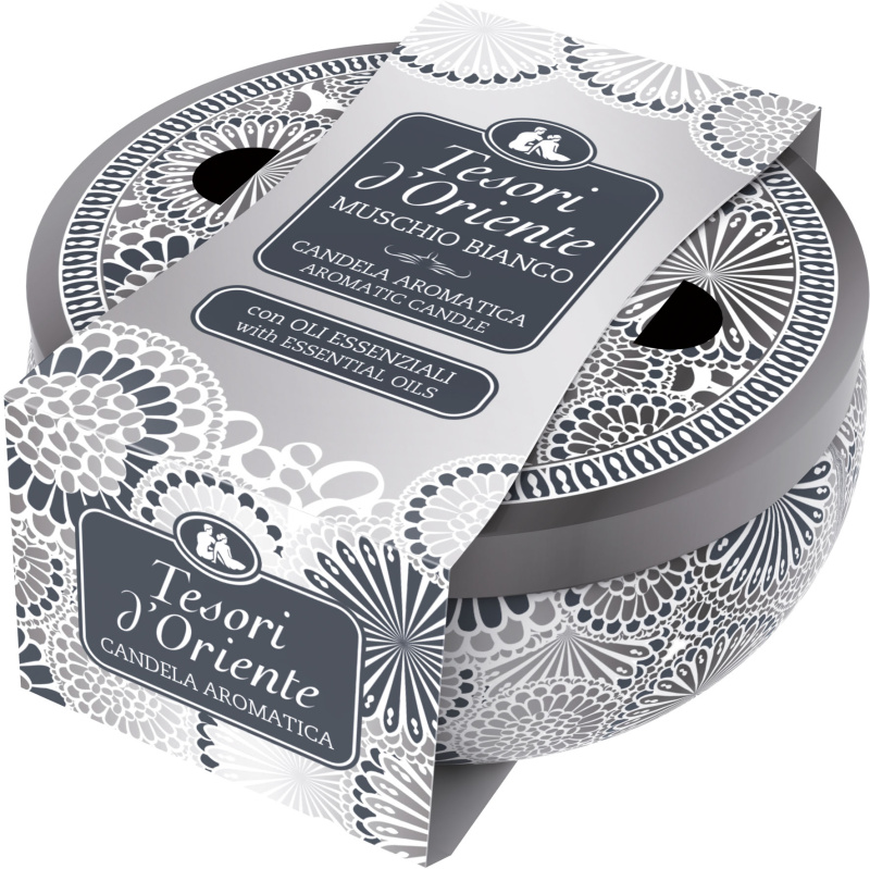 Tesori d´Oriente White musk - vonná svíčka - 200 g
