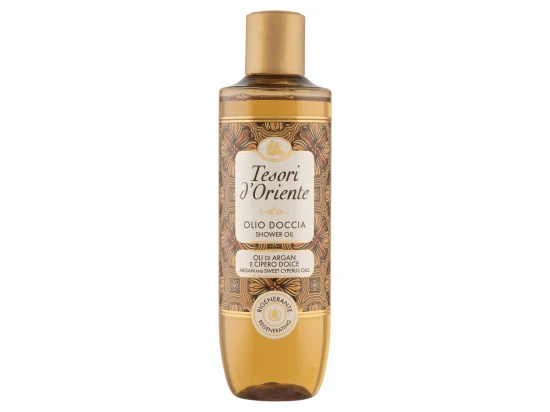 Tesori d'Oriente Sprchový arganový a cyperový olej, 250ml