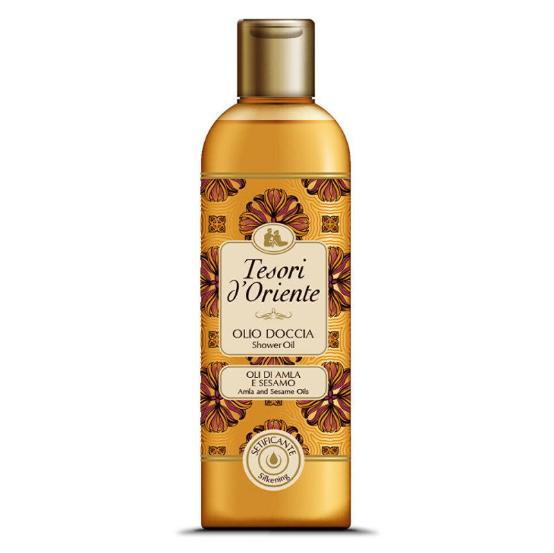 Tesori d'Oriente Sprchový sezamový a amla olej, 250ml