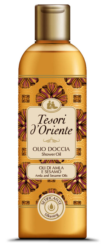 Tesori d'Oriente Sprchový sezamový a amla olej, 250ml