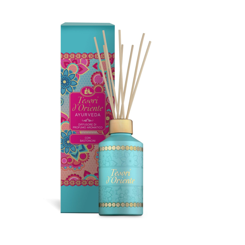 Tesori d'Oriente Difuzér s tyčinkami Ayurveda, 200ml