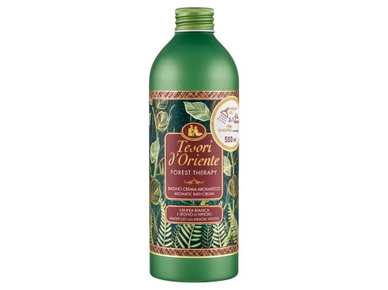 Tesori d'Oriente Koupelový krém/pěna- Forest Therapy, 500ml