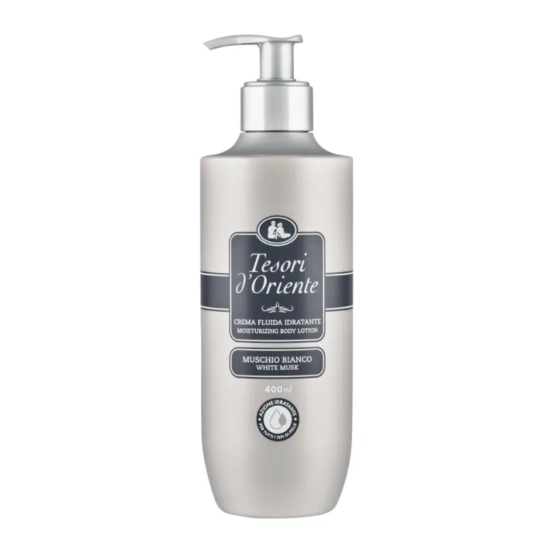 Tesori d'Oriente White Musk - tělové mléko 400 ml