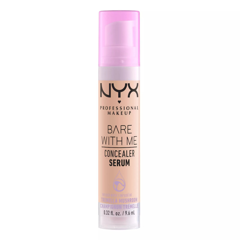 NYX Professional Makeup Bare With Me Concealer Serum hydratační korektor 2 v 1 odstín 02 Light 9,6 ml