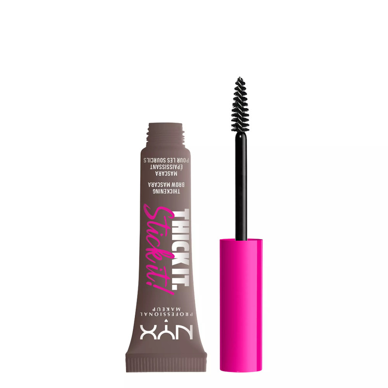 NYX Professional Makeup Thick it Stick It Brow Mascara řasenka na obočí odstín 05 Ash Brown 7 ml