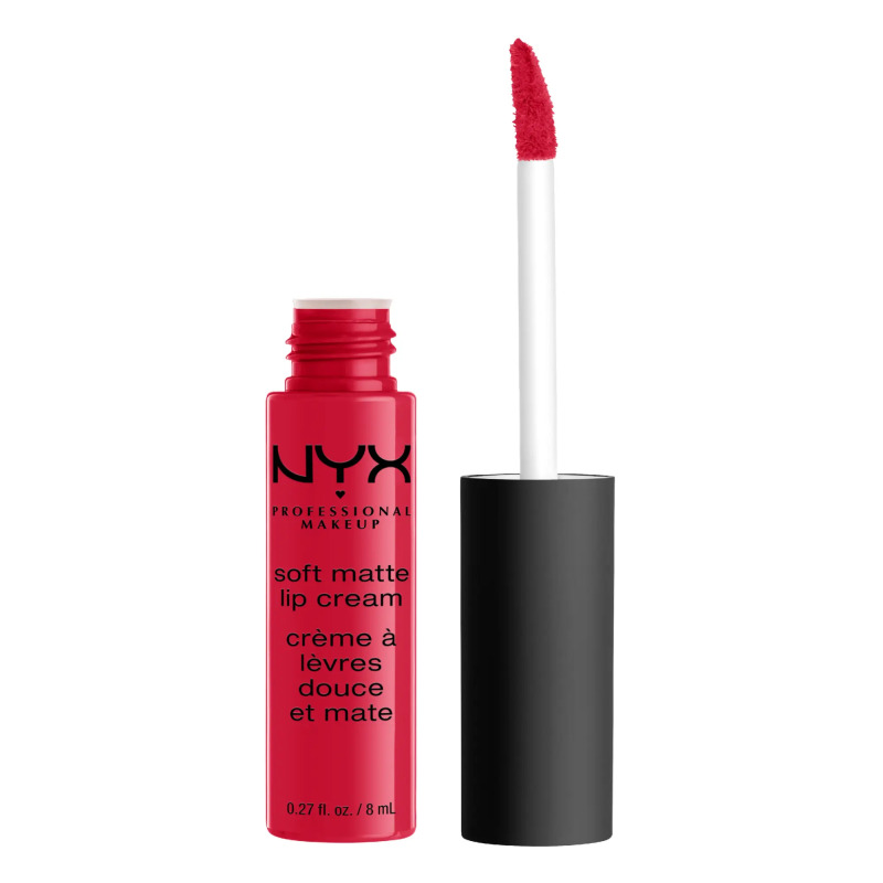 NYX Professional Makeup Soft Matte Lip Cream lehká tekutá matná rtěnka odstín 01 Amsterdam 8 ml