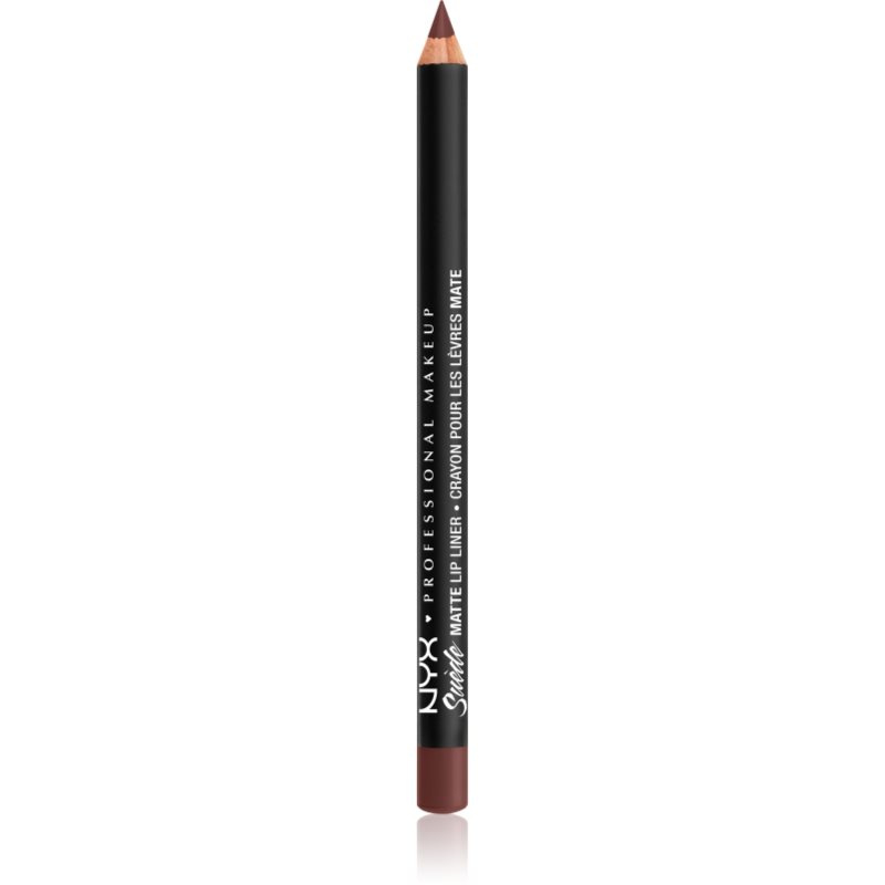NYX Professional Makeup Suede Matte Lip Liner matná tužka na rty odstín 55 Cold Brew 1 g