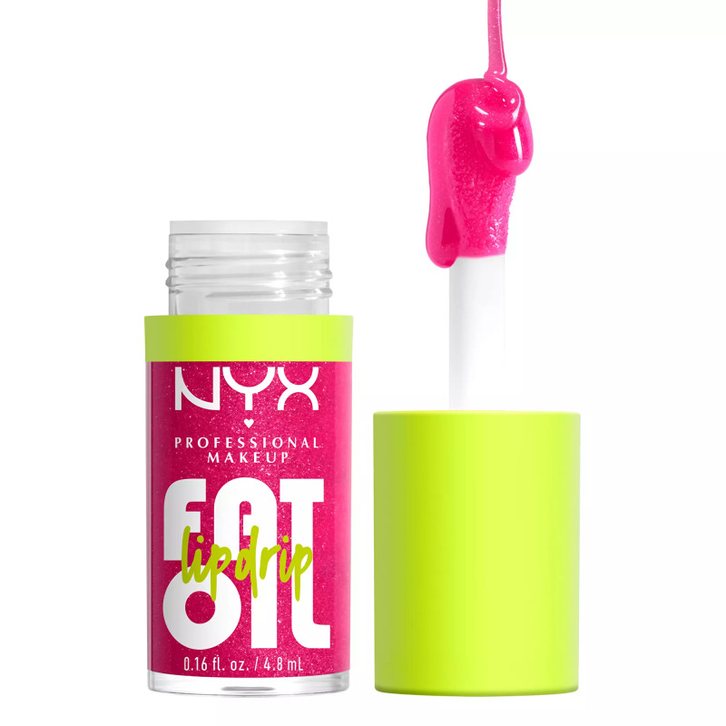 NYX Professional Makeup Fat Oil Lip Drip olej na rty odstín 03 Supermodel 4,8 ml
