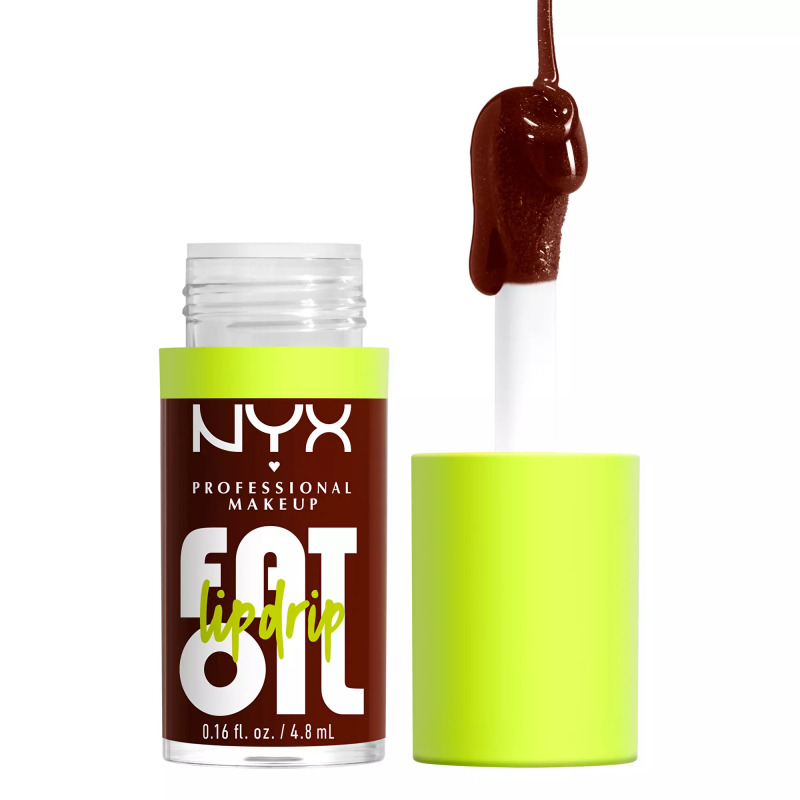 NYX Professional Makeup Fat Oil Lip Drip olej na rty odstín 08 Status Update 4,8 ml