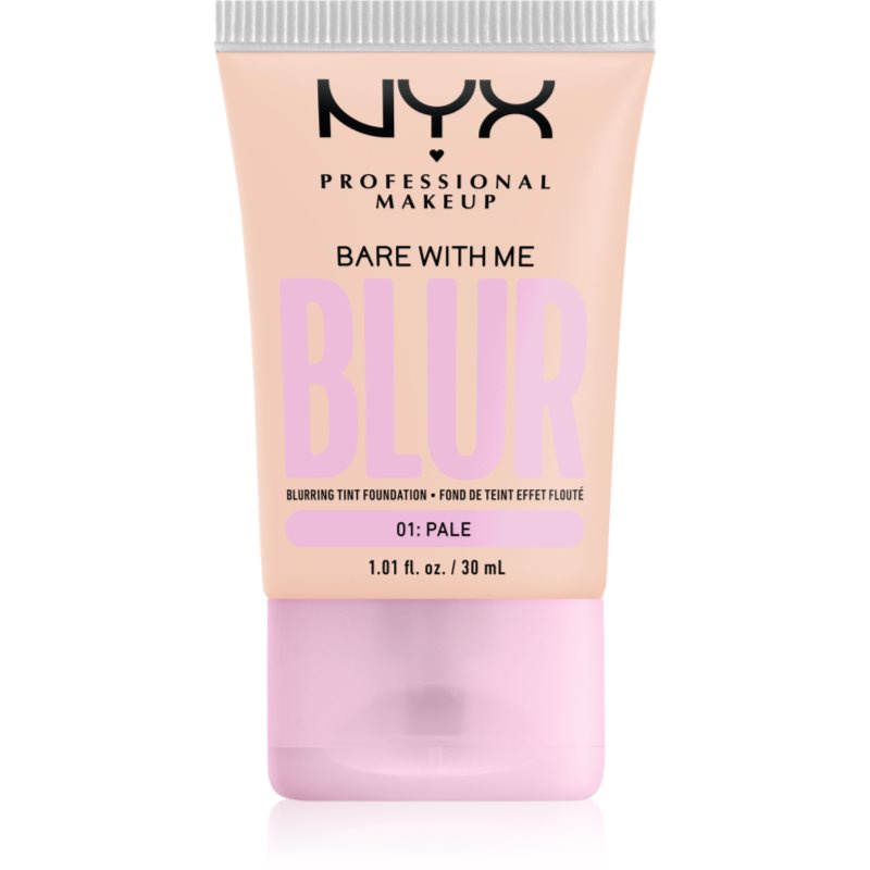 NYX Professional Makeup Bare With Me Blur Tint hydratační make-up odstín 01 Pale 30 ml