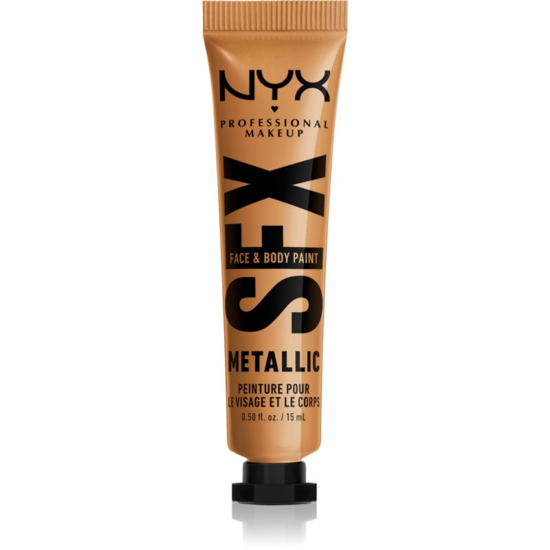 NYX Professional Makeup Halloween SFX Paints krémové stíny na obličej a tělo odstín 05 Gold Dusk 15 ml