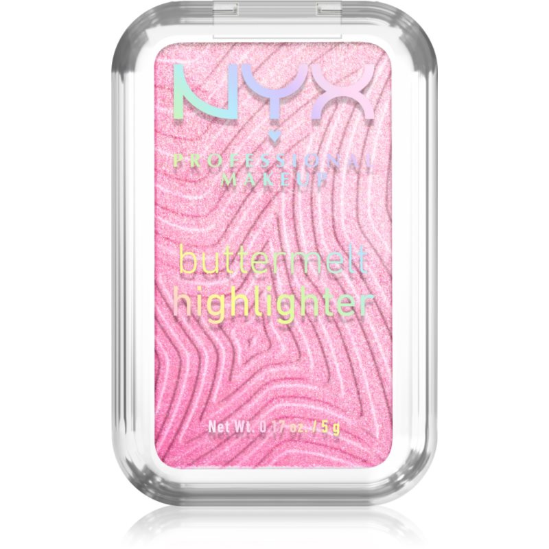 NYX Professional Makeup Buttermelt Highlighter rozjasňovač odstín u butta werk 15 5 g