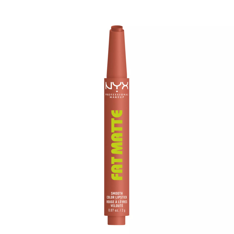 NYX Professional Makeup Fat Matte balzám na rty s matujícím efektem Cozy Whipped 2 g