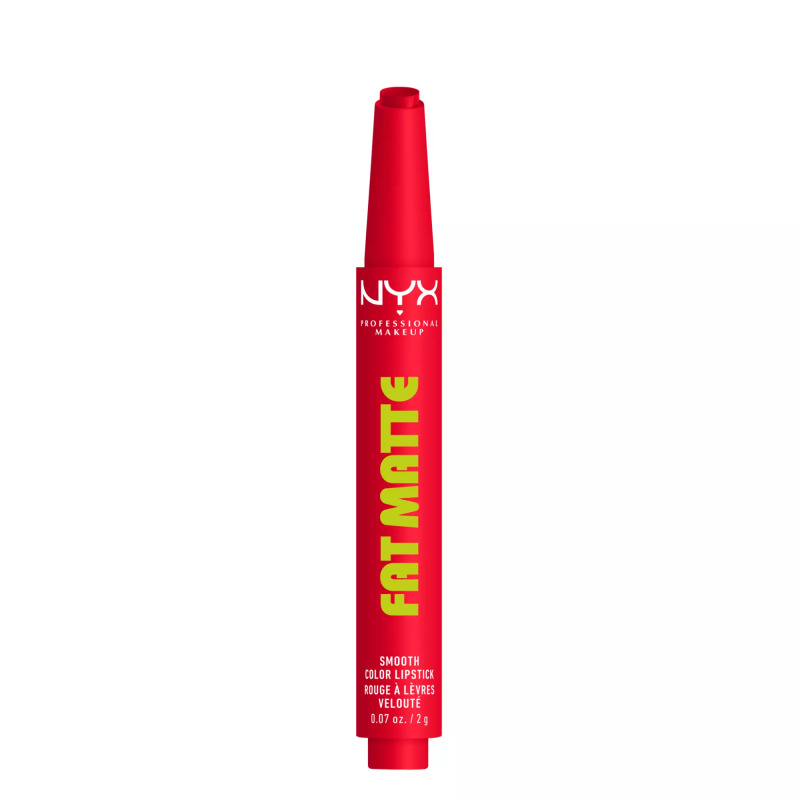 NYX Professional Makeup Fat Matte balzám na rty s matujícím efektem Fuzzy Flame 2 g