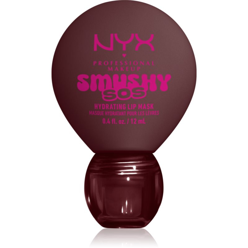 NYX Professional Makeup Smushy SOS hydratační maska na rty odstín 08 Coconut Calm 12 ml