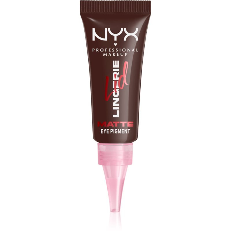 NYX Professional Makeup Lid Lingerie krémové oční stíny odstín Mocha Mesh 6 ml