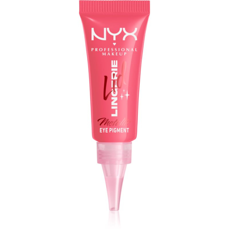 NYX Professional Makeup Lid Lingerie krémové oční stíny odstín 09 Cheeky Coral 6 ml