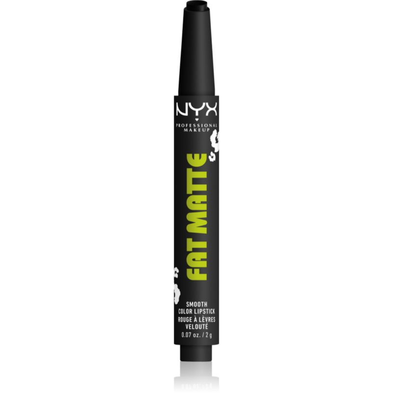 NYX Professional Makeup Fat Matte balzám na rty s matujícím efektem 02 Fatal Pout 2 g