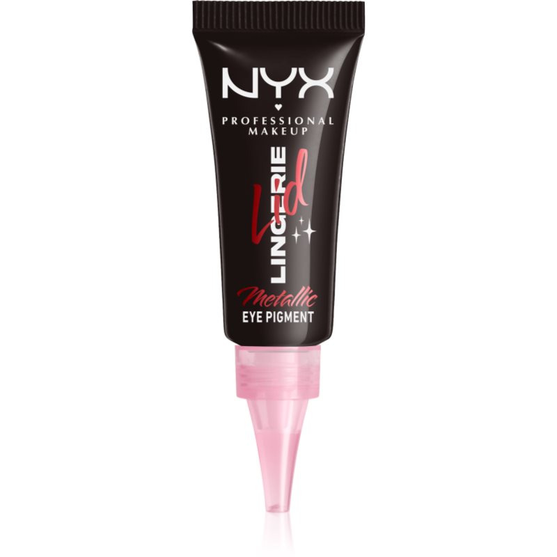 NYX Professional Makeup Lid Lingerie krémové oční stíny odstín Gothic Garter 6 ml