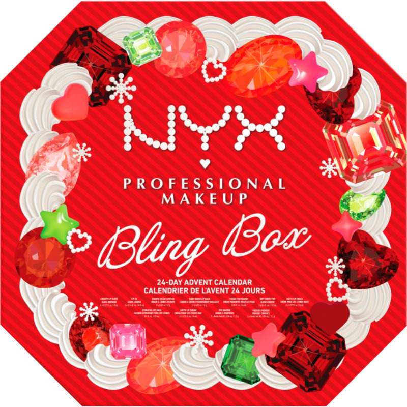 NYX Professional Makeup Bling Box Advent Calendar adventní kalendář