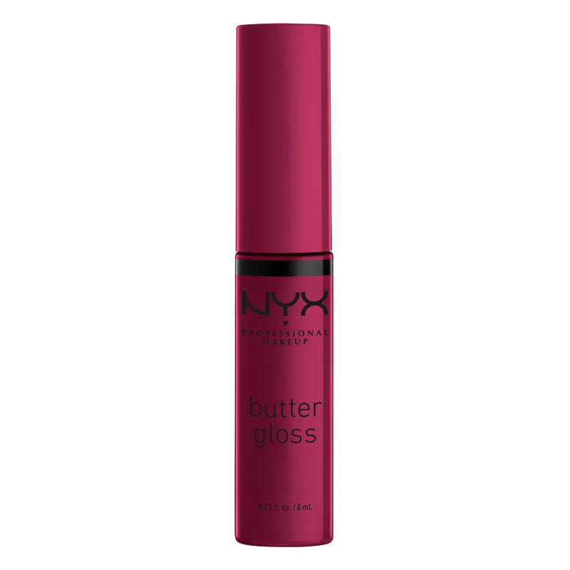 NYX Professional Makeup Butter Gloss lesk na rty odstín 22 Devil's Food Cake 8 ml