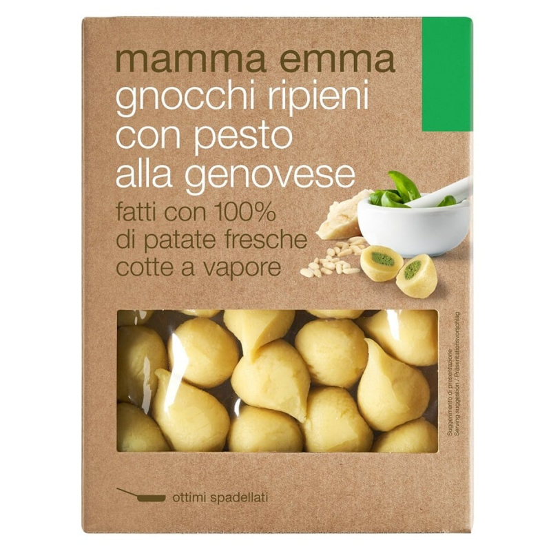Mamma Emma Bramborové gnocchi plněné Genovese pestem
