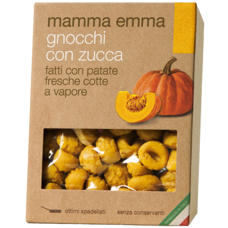 Mamma Emma Dýňové gnocchi z čerstvých brambor