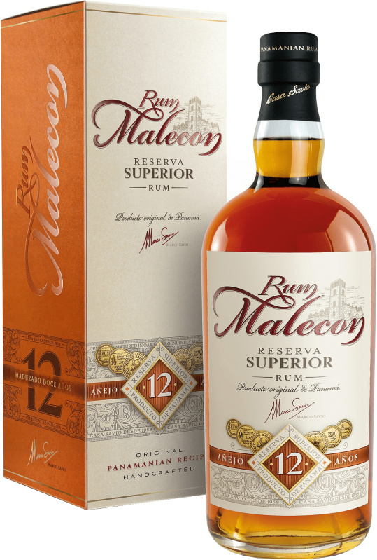 Malecon Reserva Superior 12 letý 40% 0,7l