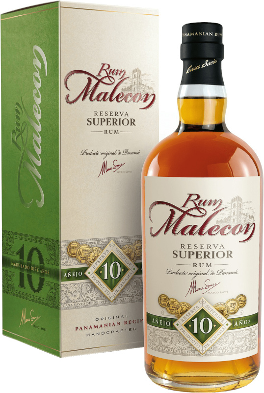Malecon Reserva Superior 10 letý 40% 0,7l